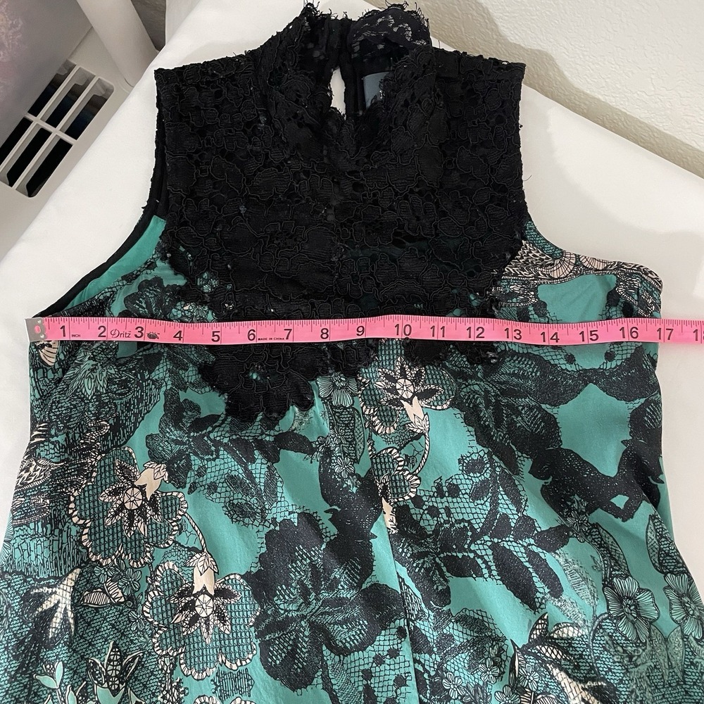 Maeve Anthropologie Dress Womens Extra Small XS Lace Neckline - Picture 12 of 15